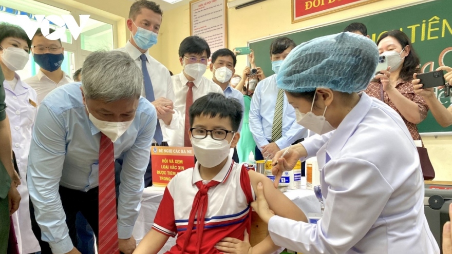 Over 12,000 children vaccinated, no serious adverse reactions recorded